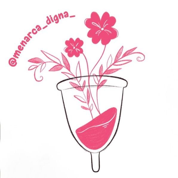 Sticker Copa menstrual